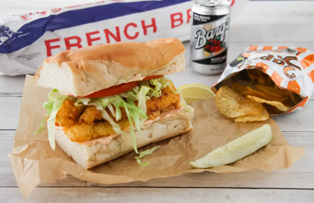 Fried Catfish Po-Boy